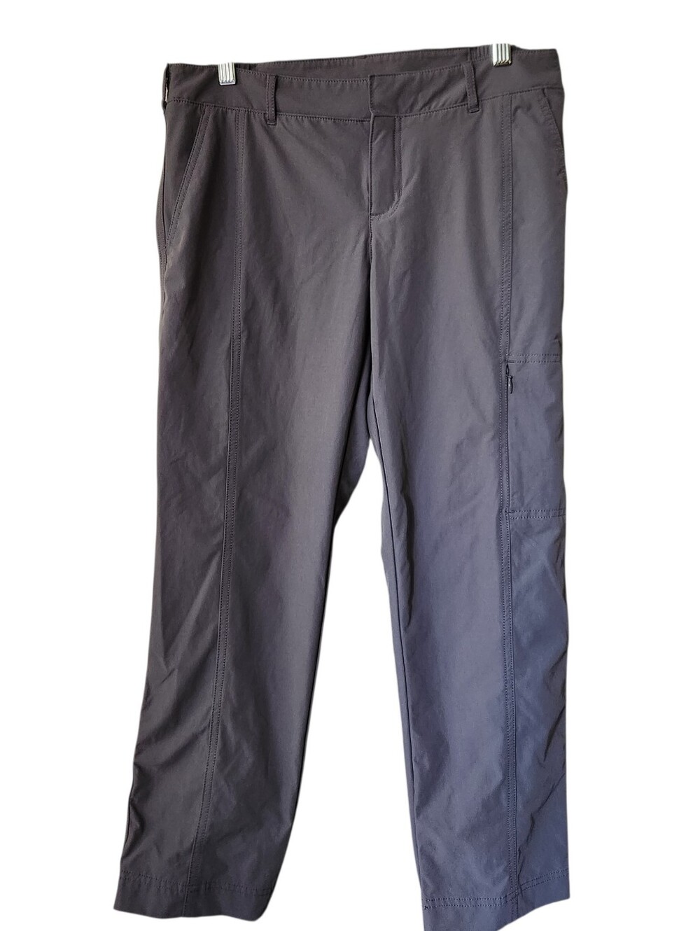 Kirkland Signature Travel Hiking Crop Pants Stretch Women's Size 8 Gray